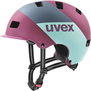 uvex hlmt 5 bike pro, berry matt - Fahrradhelm