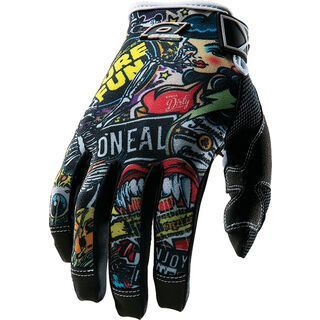 ONeal Jump Gloves Crank, black/multi - Fahrradhandschuhe