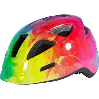 Cube Helm Pro Junior, Polygon Rainbow - Fahrradhelm