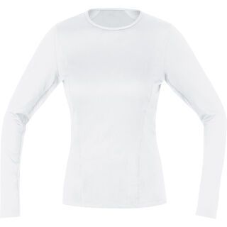 Gore Wear M Damen Base Layer Thermo Shirt Langarm white