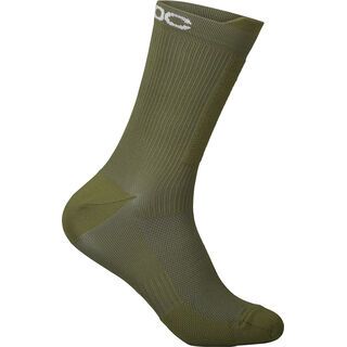 POC Lithe MTB Sock Mid epidote green