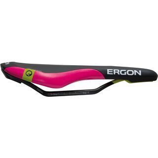 Ergon SME3 Pro Carbon Limited Edition, black/bikini pink - Sattel