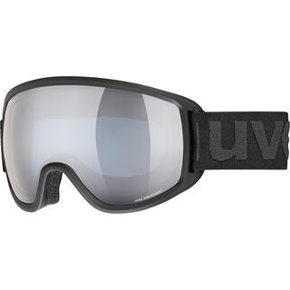 uvex topic FM sphere, black mat/Lens: mirror silver - Skibrille