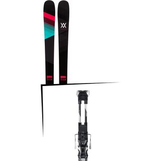 Set: Völkl Kenja 2017 + Atomic Tracker 13 MNC 100 mm, black/silver - Skiset