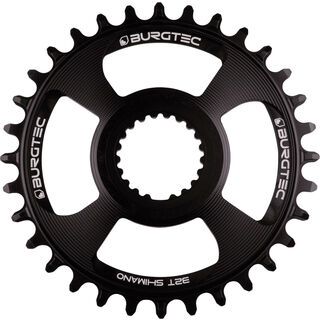 Burgtec Shimano Direct Mount Thick Thin Chainring burgtec black