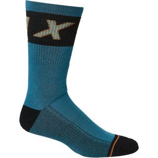 Fox 8" Winter Wool Socks slate blue