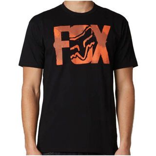 Fox Lurching SS Tee, black - T-Shirt