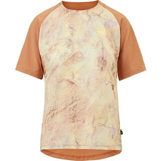 Picture Ice Flow Printed Tech Tee geology cream