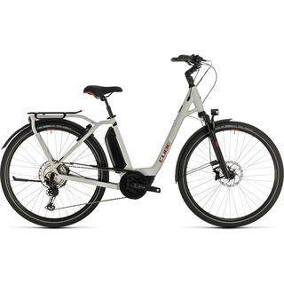 Cube Town Sport Hybrid EXC 2020, grey´n´red - E-Bike