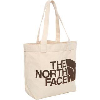 The North Face Cotton Tote weimaraner brown large logo print