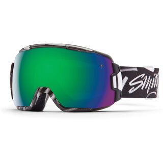 Smith Vice, eaves type/green sol-x mirror - Skibrille