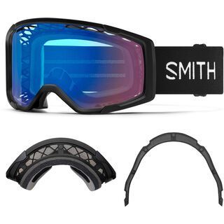 Smith Rhythm MTB + Dirt Screen ChromaPop Contrast Rose Flash + WS / black