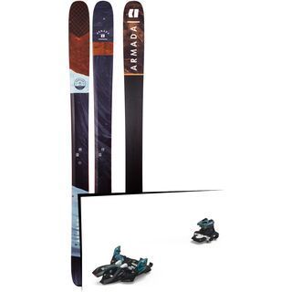 Set: Armada Tracer 108 2019 + Marker Alpinist 9 black/turquoise