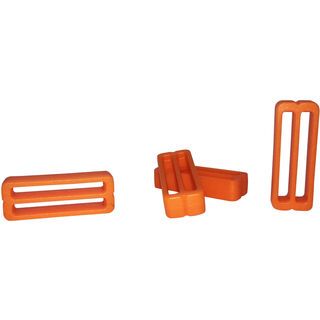 Fixplus Strapkeeper für 2,3 cm Straps - 4 Stück orange