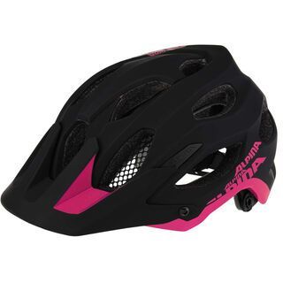 Alpina Carapax, black-pink - Fahrradhelm
