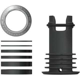 OneUp Components EDC Threaded Top Cap silver