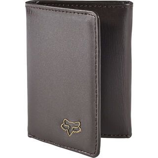 Fox Leather Trifold Wallet, brown - Geldbörse