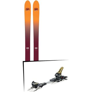 Set: DPS Skis Wailer F99 Foundation 2018 + Fritschi Diamir Freeride Pro schwarz-olive