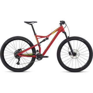 Specialized Camber FSR Comp 29 2017, red/green - Mountainbike