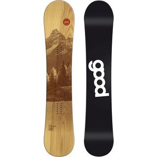 goodboards Wooden Rocker 2016, esche rot - Snowboard