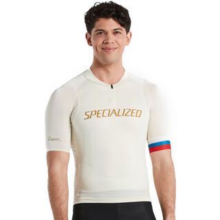 Specialized Men's SL Air Short Sleeve Jersey Sagan Collection: Disruption white