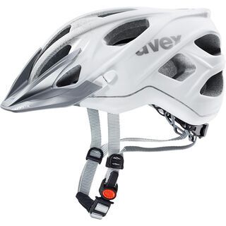 uvex Stiva CC, white-silver mat - Fahrradhelm