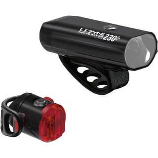 Lezyne Hecto StVZO 230+ / Femto USB-C StVZO Rear Set black