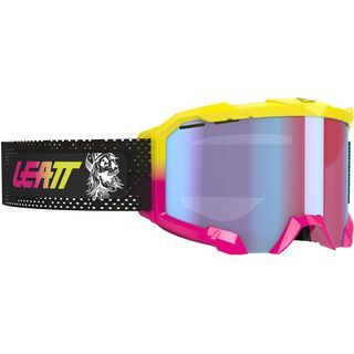 Leatt Goggle Velocity 4.0 MTB Iriz Blue Mirror 80s Skull