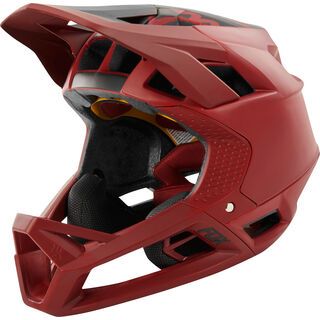 *** 2. Wahl *** Fox Proframe Helmet Matte, cardinal - Fahrradhelm | Größe L // 58-61 cm