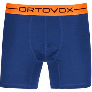 Ortovox Merino 185 Rock'n'Wool Boxer, strong blue - Unterhose