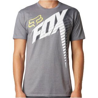 Fox Horizon SS Tee, heather graphite - T-Shirt
