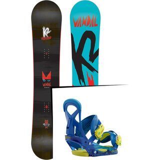 Set: K2 Vandal 2018 + Burton Mission Smalls Next Level Blue