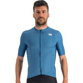 Sportful Checkmate Jersey blue sea berry blue