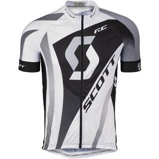 Scott RC Pro s/sl Shirt, white/black - Radtrikot
