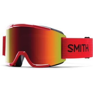 Smith Squad + Spare Lens, fire/red sol-x mirror - Skibrille