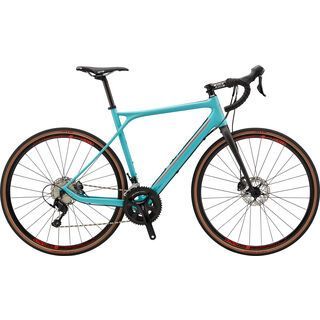 GT Grade Carbon Expert 2018, turquoise/red/black - Gravelbike