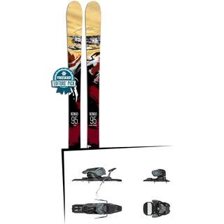 Set: Icelantic Nomad 95 2018 + Salomon Warden 11 dark grey/black