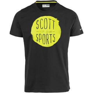 Scott 20 Vintage s/sl Tee, black - T-Shirt