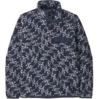 Patagonia Men's Lightweight Synchilla Snap-T Pullover Synched Flight new navy