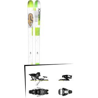 K2 SKI Set: Wayback 88 2016 + Salomon STH2 WTR 13