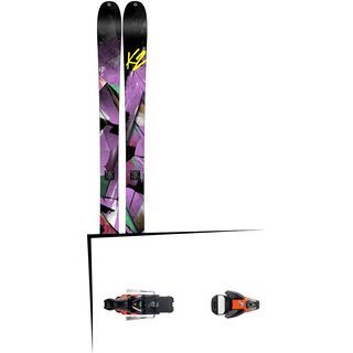 K2 SKI Set: Remedy 92 2015 + Salomon STH2 WTR 16