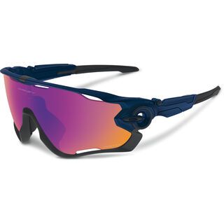 Oakley Jawbreaker, polished navy/prizm trail - Sportbrille