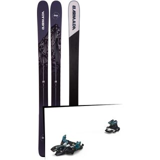 Set: Armada Invictus 108 Ti 2019 + Marker Alpinist 9 black/turquoise