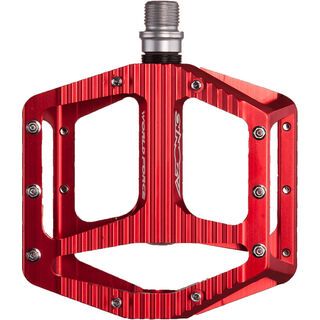Azonic World Force Pedal Flat, red
