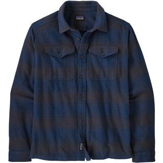 Patagonia Men's Fjord Flannel Shirt cascade: tidepool blue