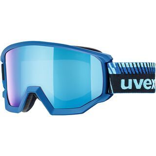 uvex athletic FM, cobalt met mat/Lens: mirror blue - Skibrille