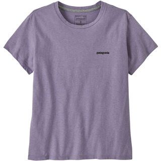 Patagonia Women's P-6 Logo Responsibili-Tee concrete purple