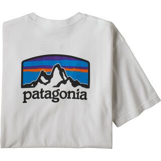 Patagonia Men's Fitz Roy Horizons Responsibili-Tee, white - T-Shirt