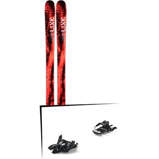 Set: Line Honey Badger 2019 + Marker Alpinist 12 Long Travel black/titanium