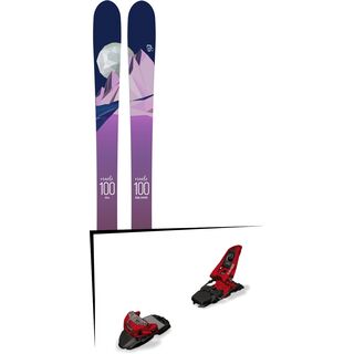 Set: Icelantic Oracle 100 2018 + Marker Squire 11 red